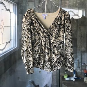 Must go! Velvet Burnout Top