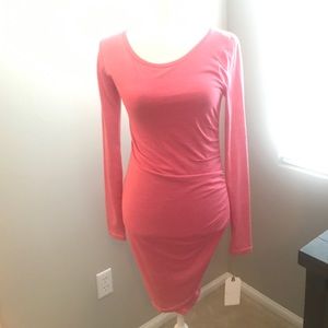 Leith side rouch dress-NWT
