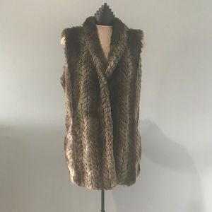 Faux Fur Vest 