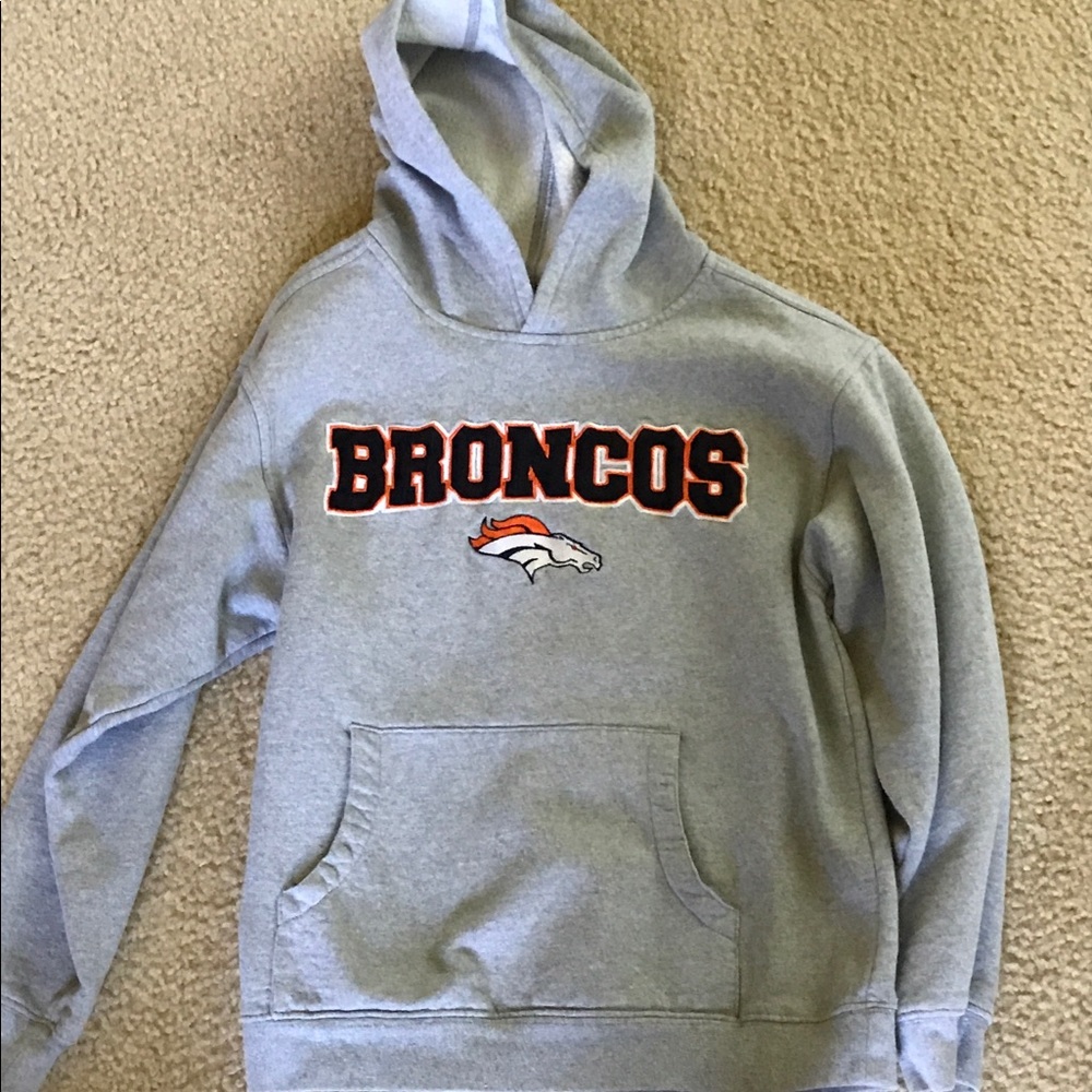 Youth boys hoodie sweatshirt Broncos
