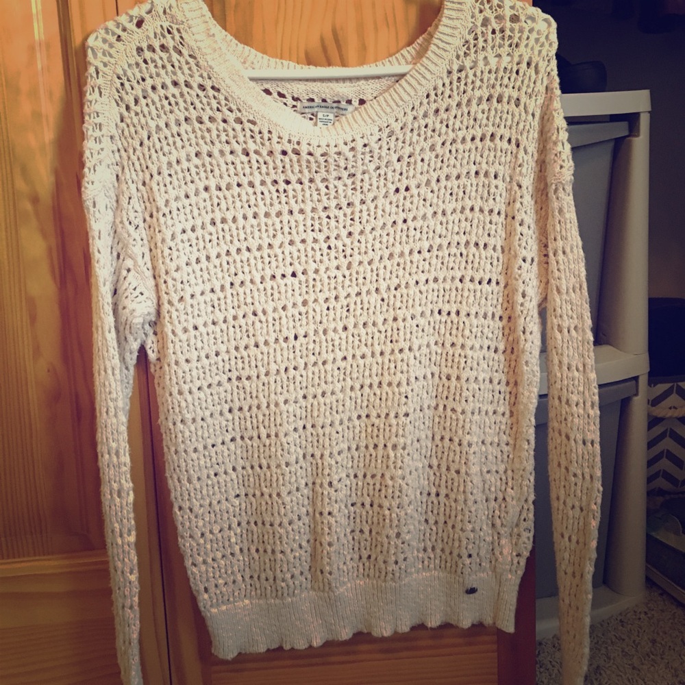 Cream Fall sweater