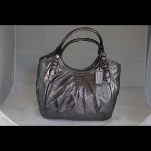 Coach Metallic Tote