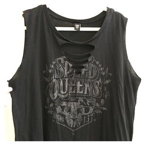 Torrid "Speed Queen" Muscle Shirt