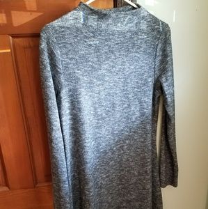 High Neck Swing Sweater Dress