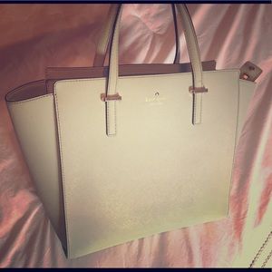 Authentic soft green Kate Spade tote