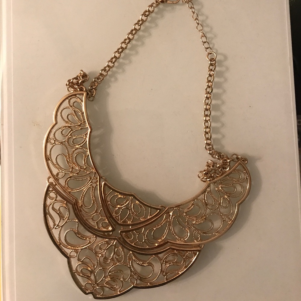 Gold necklace