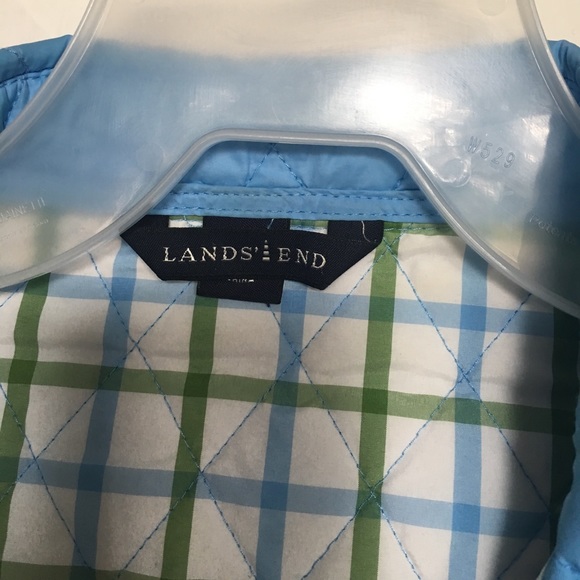 Lands End quilted jacket size 14/16 women's. - Picture 2 of 4