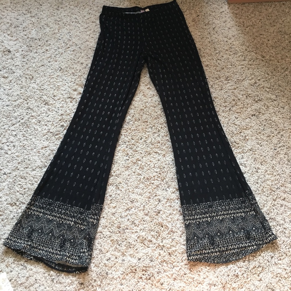 Patterned Fabric Pants