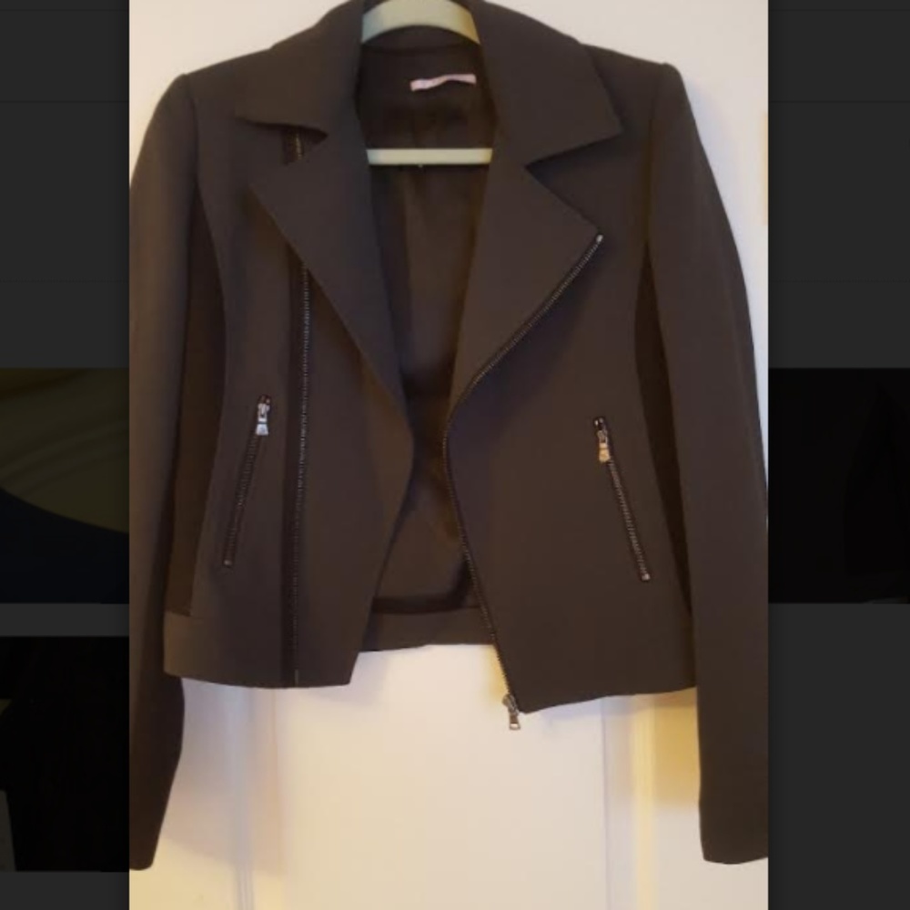 Tahari Moto Jacket