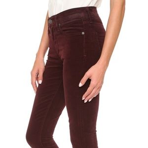 citizens of humanity avedon velvet skinny jeans