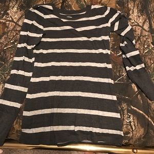 Long sleeve striped shirt