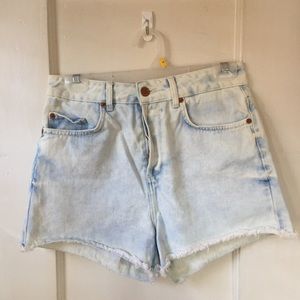 Topshop high waisted shorts