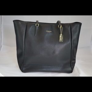 Coach Saffiano Leather North/South Tote