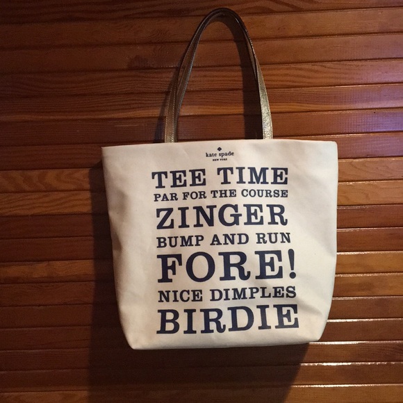 kate spade Handbags - Kate Spade Tee Time tote bag