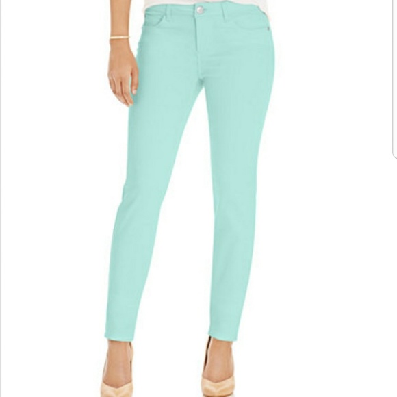 celebrity pink colored skinny jeans