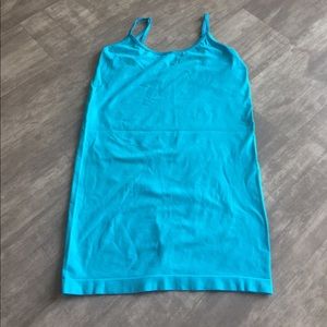 So perfect cami / neon blue tank top