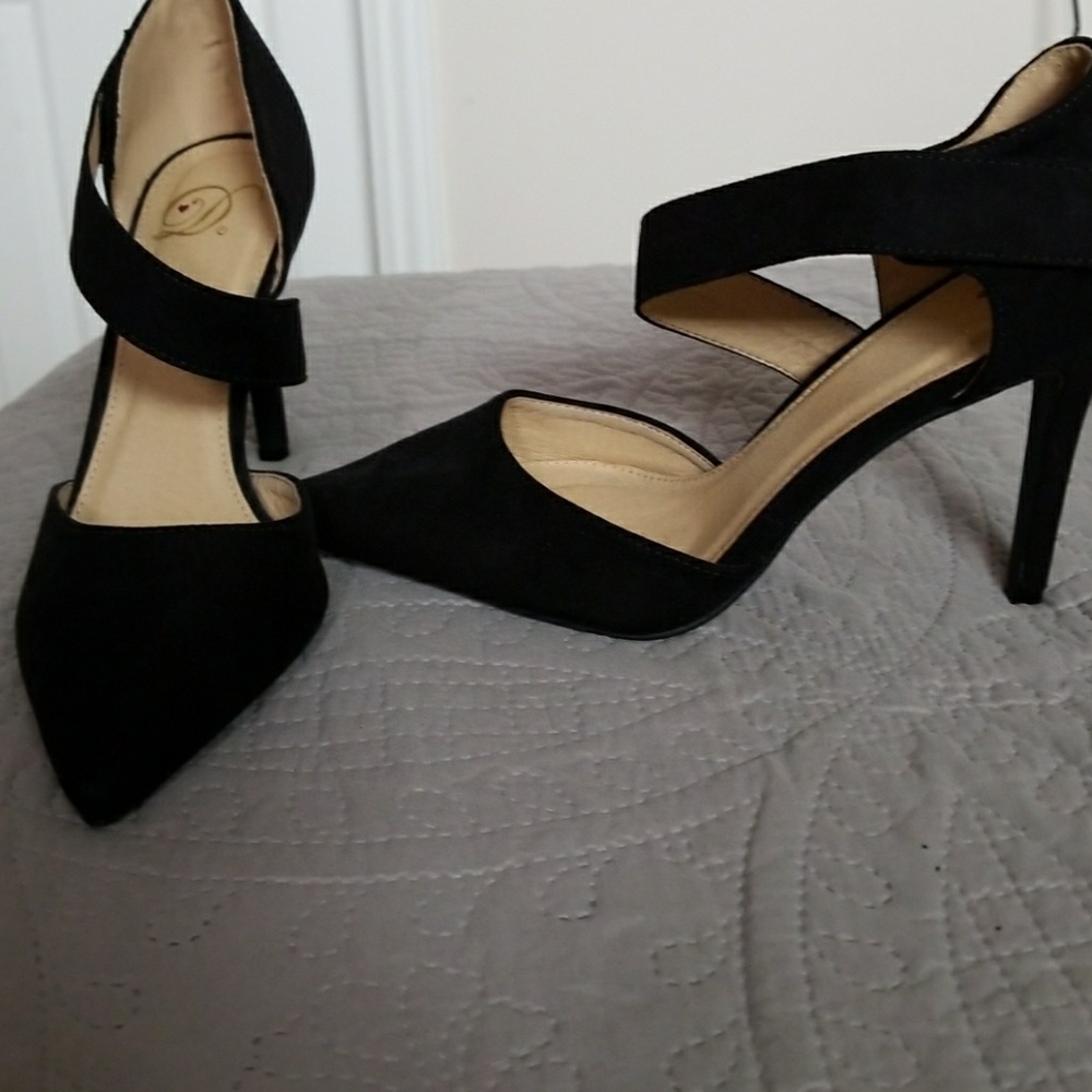Strappy heels