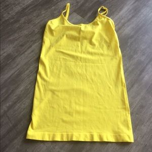 So perfect cami / bright yellow tank top