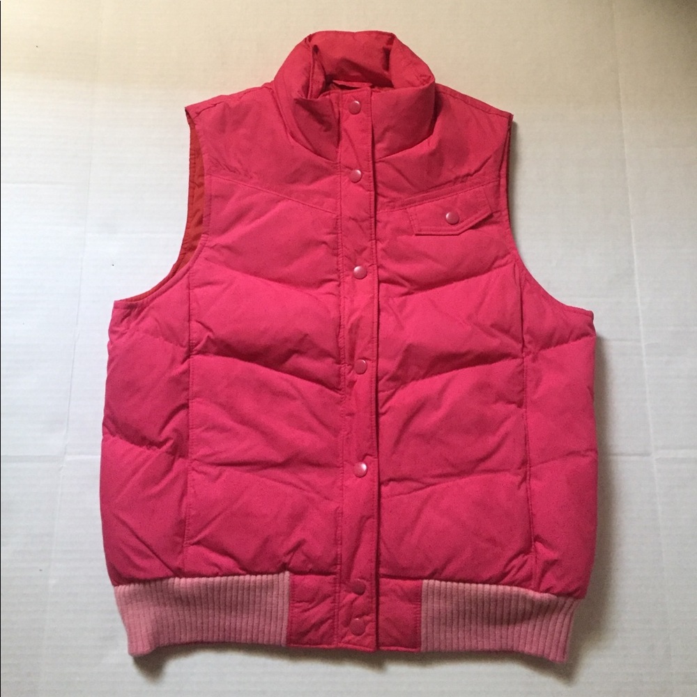 💕PINK GAP Puffer Vest Women's Size M
