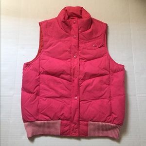 💕PINK GAP Puffer Vest Women's Size M