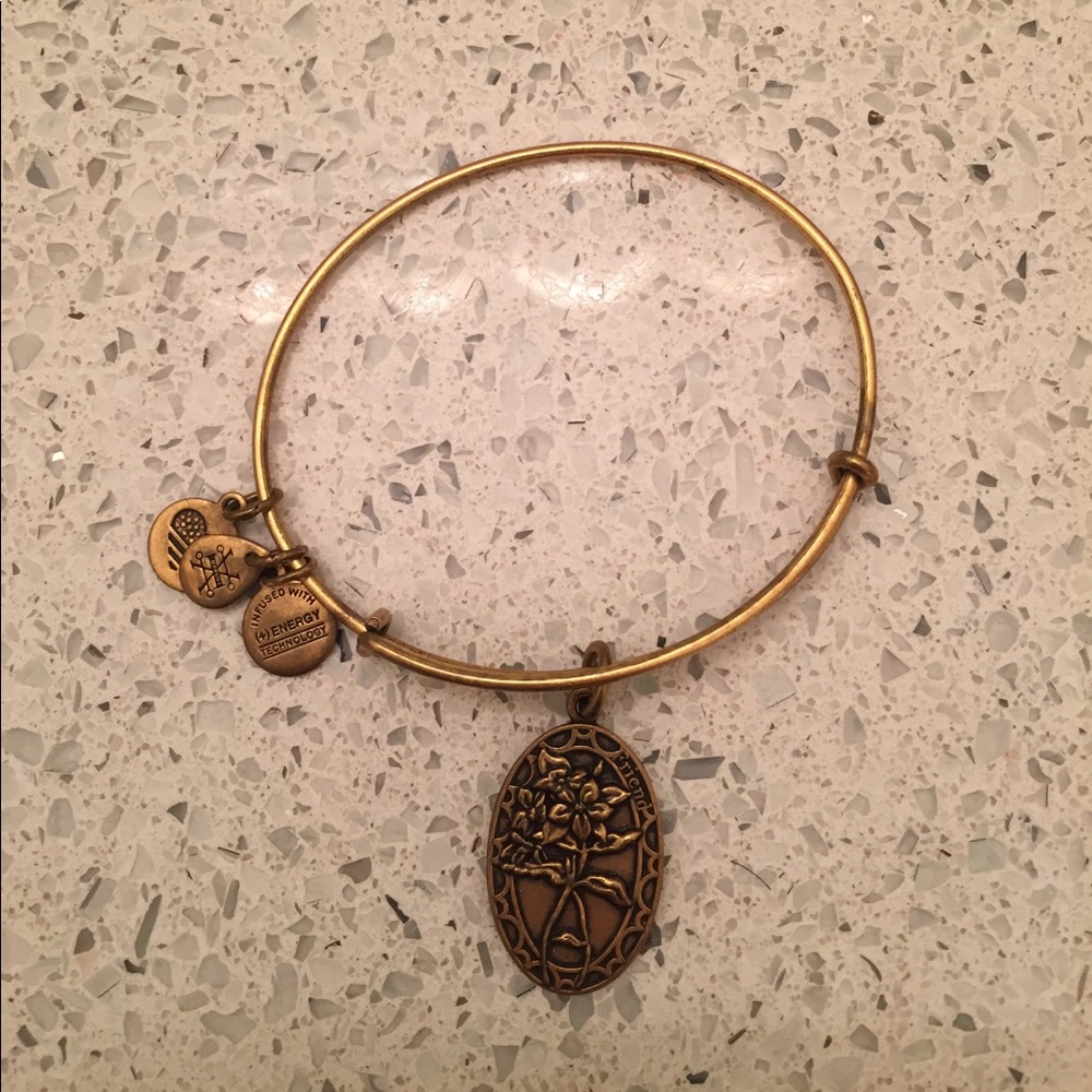 Alex & Ani friend bracelet Russian gold copper