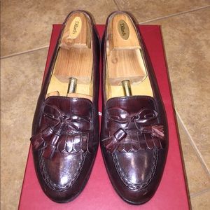 Johnston & Murphy cordovan loafers size 9.
