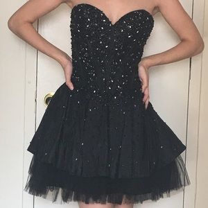 Black Ballerina Prom Dress
