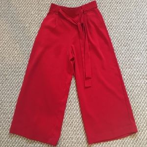 Zara Culottes with Tie Belt