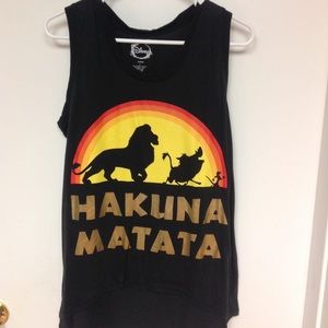 Hakuna matata muscle tank