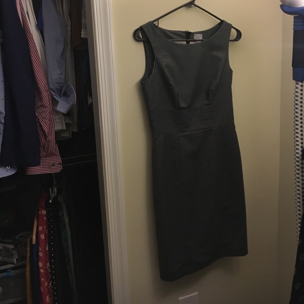 Gray H&M pencil dress