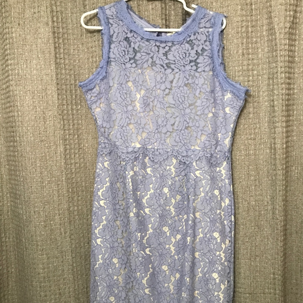 Darling London Lilac Trellis Dres