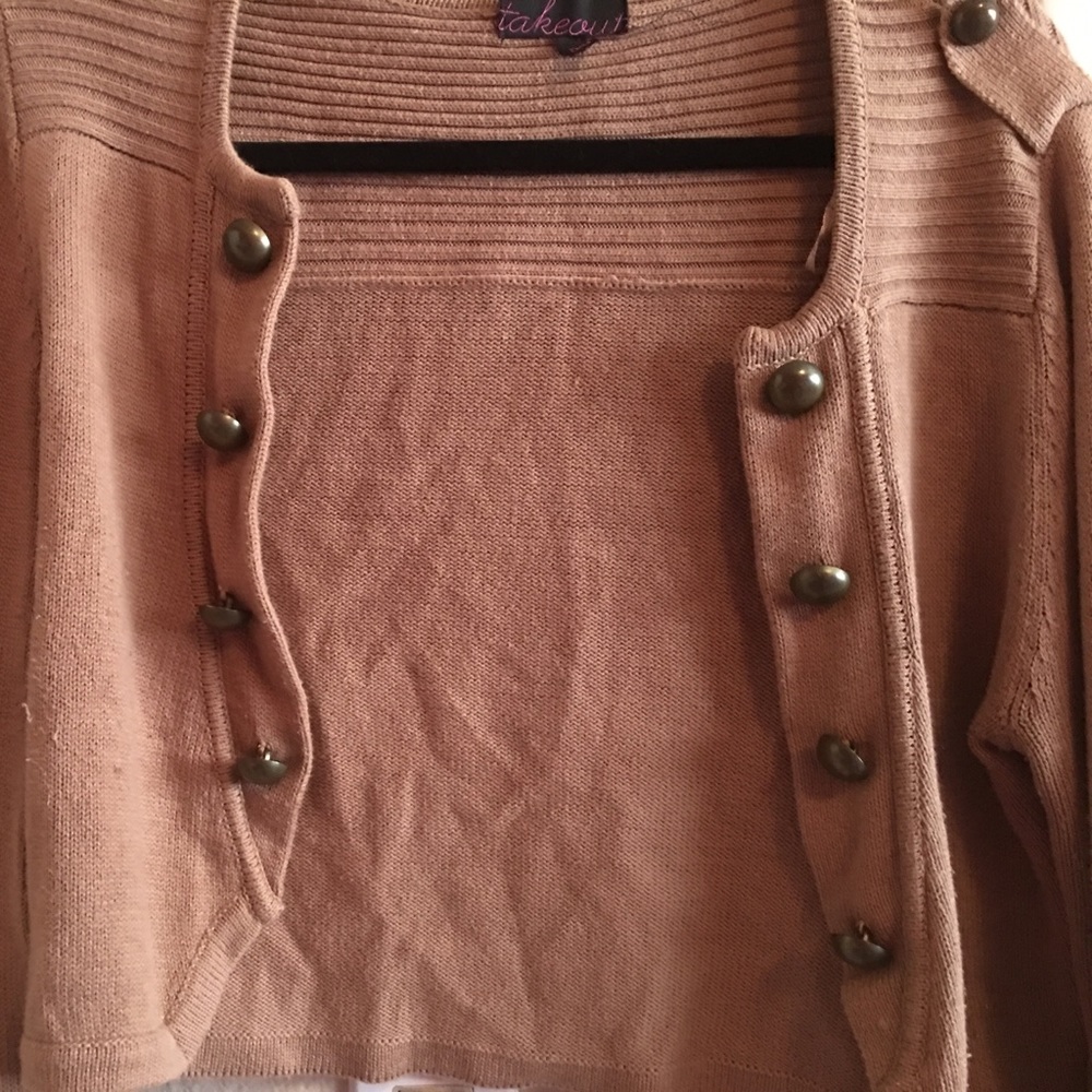 Button Short Jacket