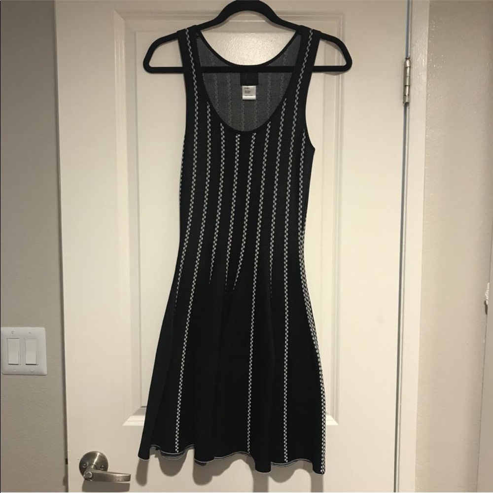 Black/White Cocktail Dress