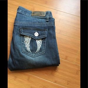 Fire Fly Angel Wing jeans Size 27