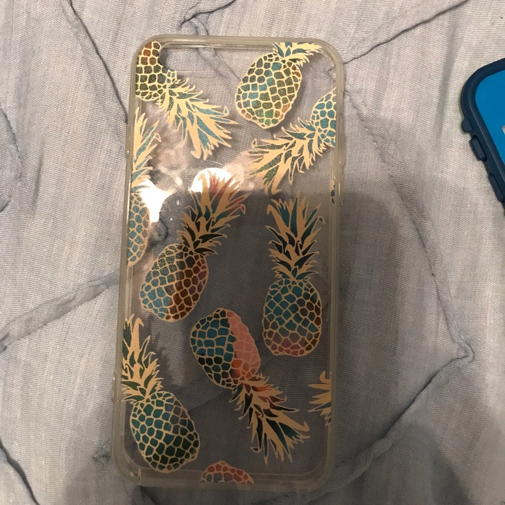 iPhone 6 Clear Pineapple Case