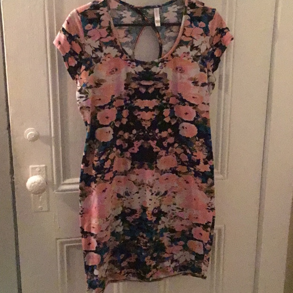 Floral XL BODYCON Dress