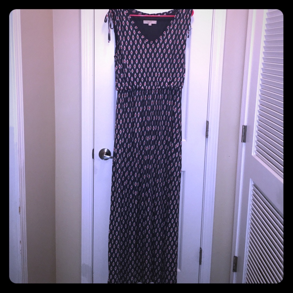 Blue/gray gorgeous maxi from LOFT