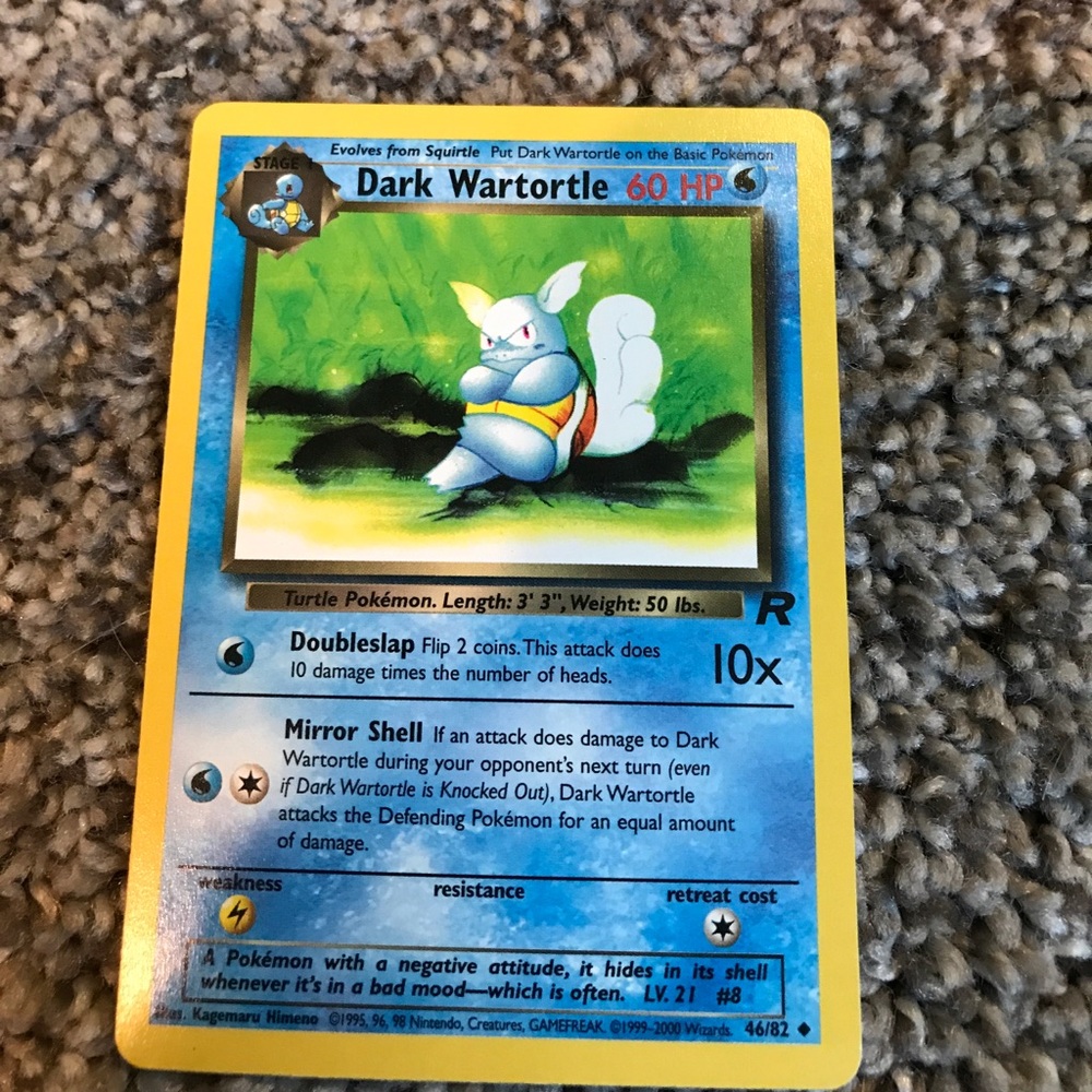 Dark wartortle