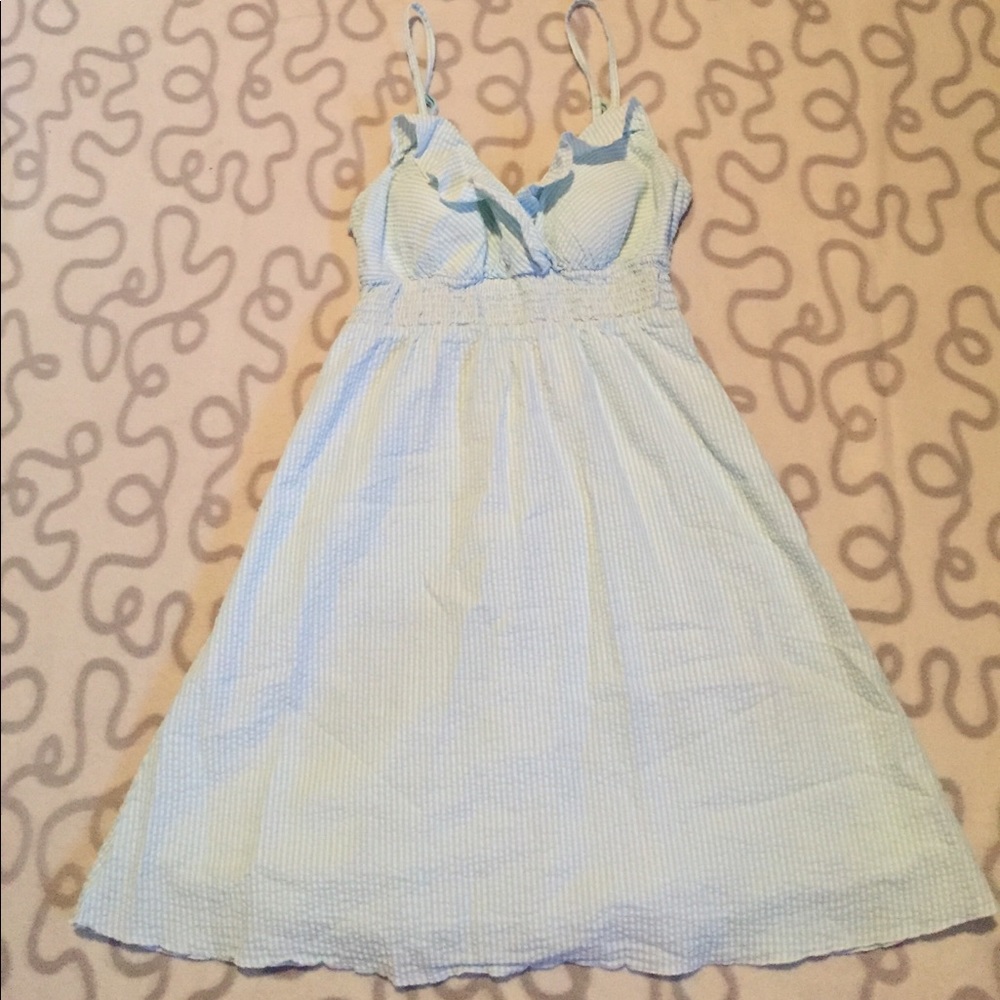 Seersucker Sundress☀️