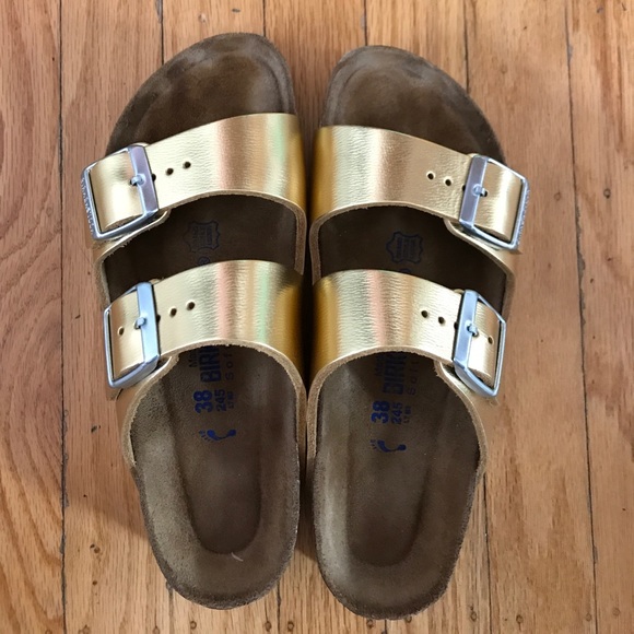 Birkenstock Shoes - Gold Birkenstocks Birkenstock Shoes - Gold Birkenstocks