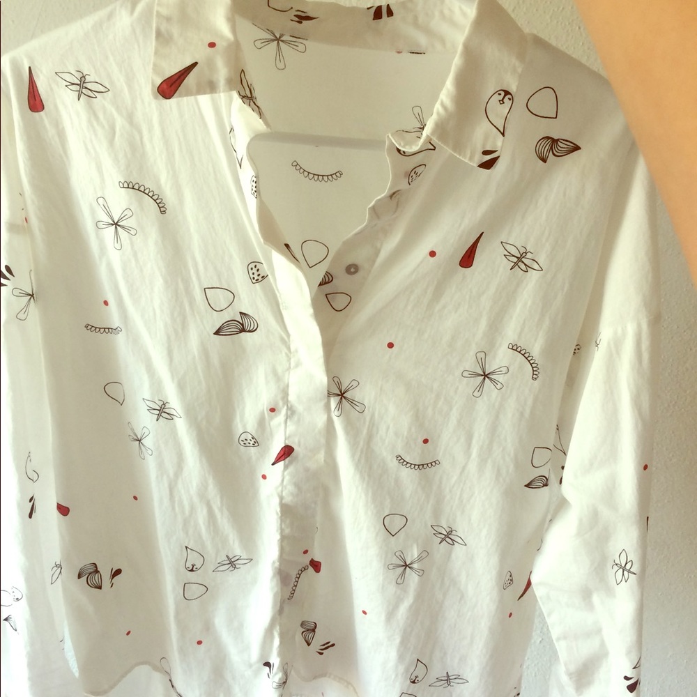 Zara oversize shirt