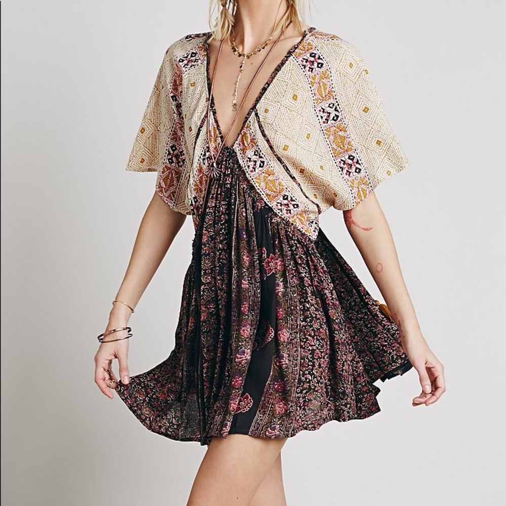 Free people Wild World Mini Dress/Tunic