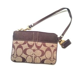 Coach wristlet purse.