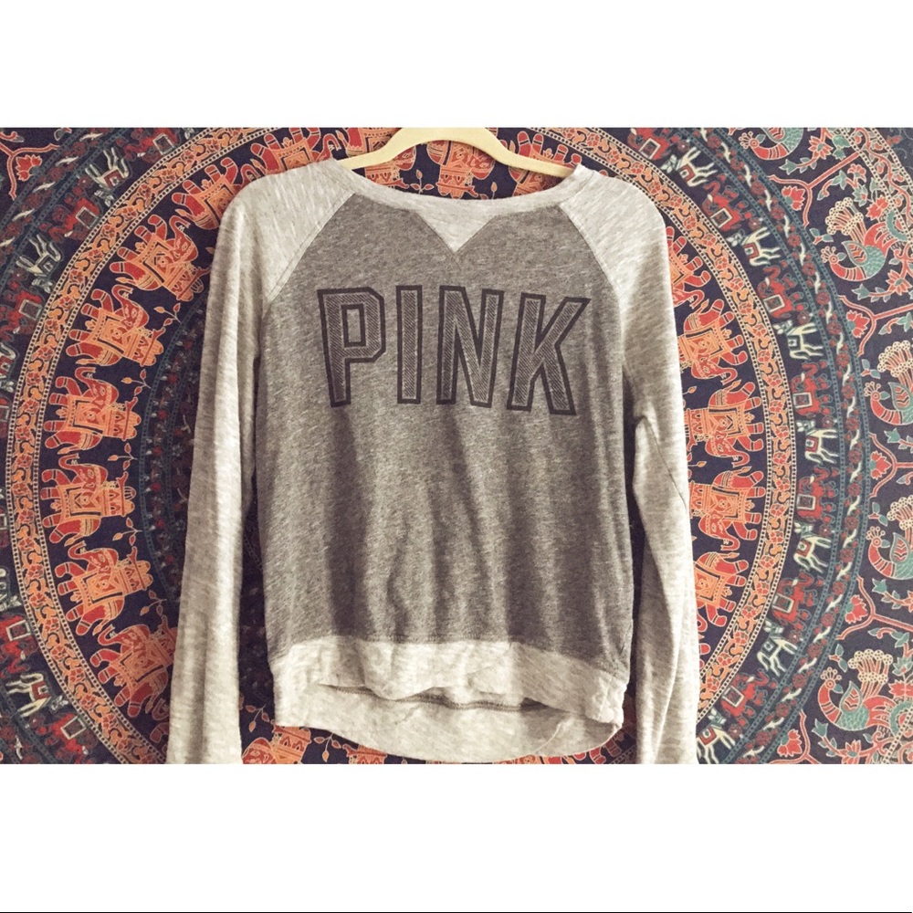 Pink/VS Grey Sweater ♡