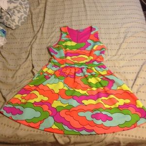 Colorful Midi Dress