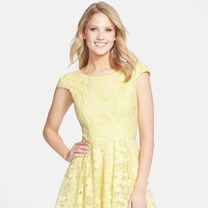 **FINAL PRICE ** Betsey Johnson Yellow Lace dress