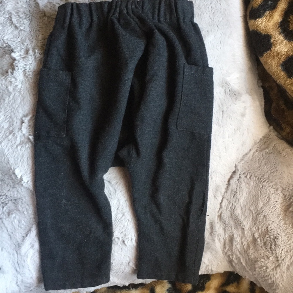 Zara wool harem pants