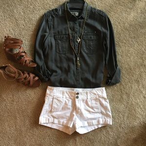 Express - Dark Grey Boyfriend Style - Long Sleeve