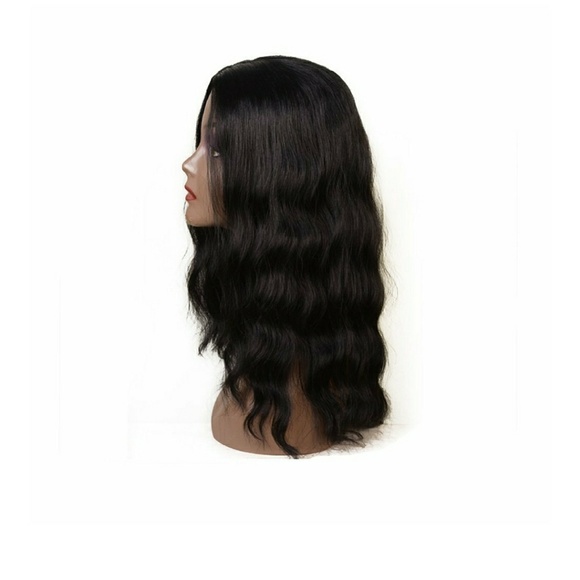 Curly Wavy Wig 20 inches #1b
