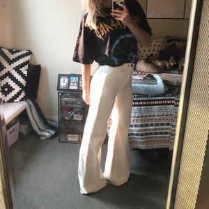 American Apparel White Jeans